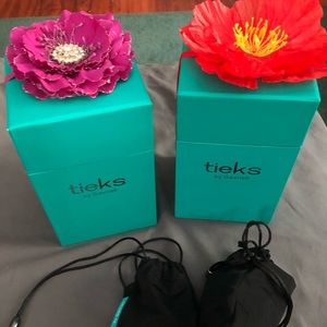 Tieks boxes and flowers
